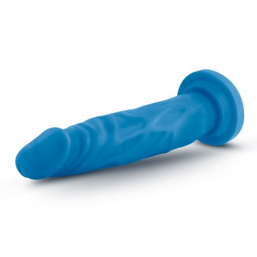 Neo Dual Density Cock 7.5in Neon Blue - Image 6
