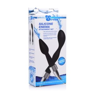 Silicone Enema Attachment Set