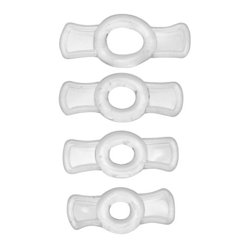 Endurance Clear 4 Ring Penis Set - Image 3