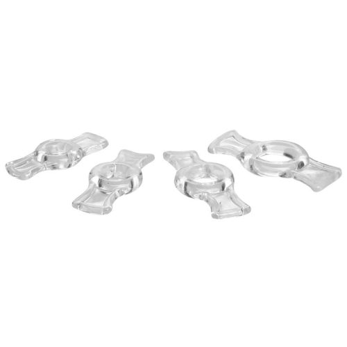 Endurance Clear 4 Ring Penis Set - Image 4