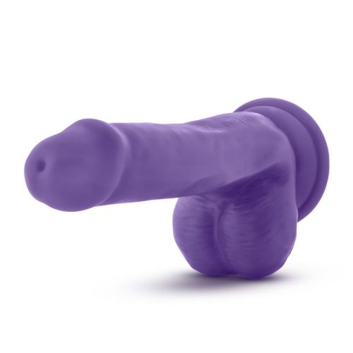 Au Naturel Bold Delight 6in Dildo Purple - Image 4