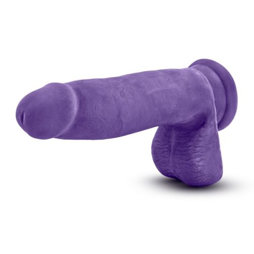 Au Naturel Bold Pleaser 7in Dildo Purple - Image 4