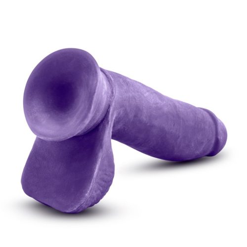 Au Naturel Bold Pleaser 7in Dildo Purple - Image 6