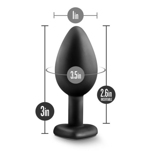 Temptasia Bling Plug Small Black - Image 6