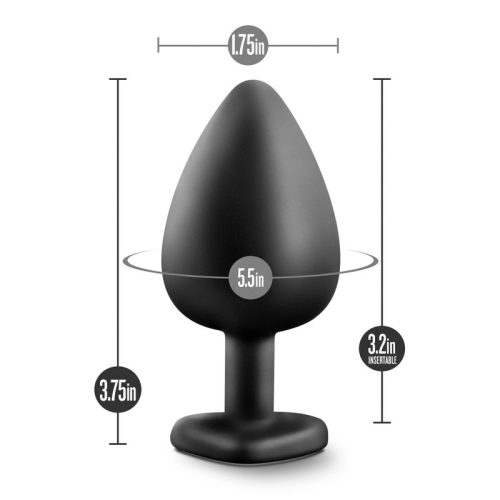 Temptasia Bling Plug Large Black - Image 6
