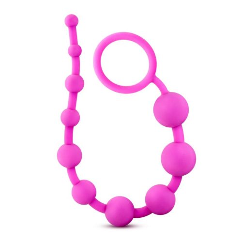 Luxe Silicone 10 Beads Pink - Image 3