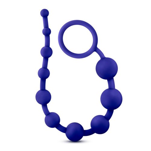 Luxe Silicone 10 Beads Indigo - Image 3