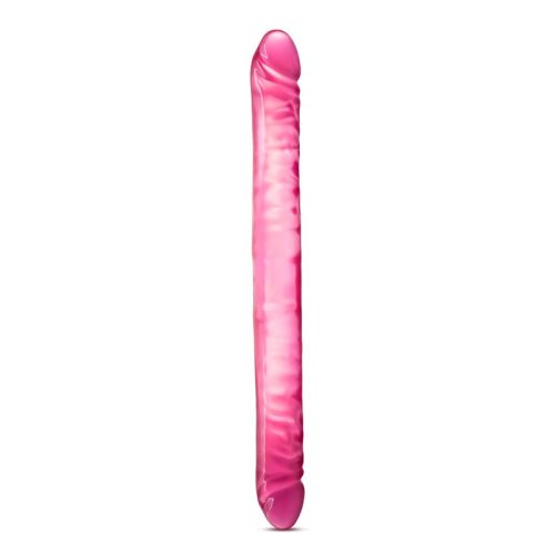 B Yours Double Dildo Pink 18in - Image 3