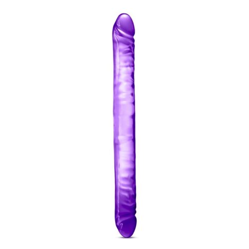B Yours Double Dildo Purple 18in - Image 3