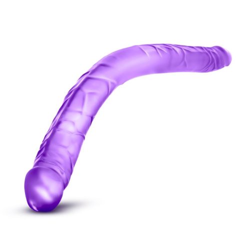 B Yours Double Dildo Purple 16in - Image 4