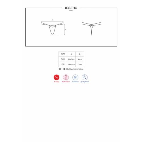 Thong 838 Red - Image 6