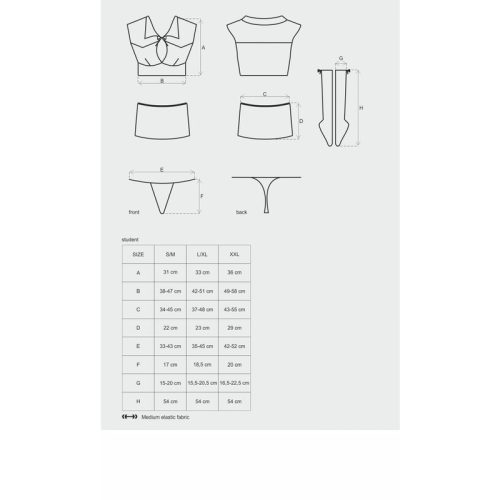 Student 4 Pc Costume - Image 6