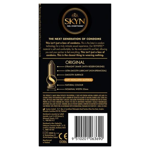 SKYN Original Condoms 10 Pc - Image 3