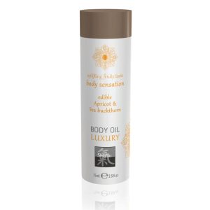 Shiatsu Luxury Body Oil Edible Apricot and Sea Buckthorn