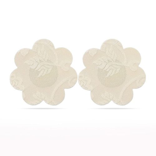 Lace Heart and Flower Nipple Pasties Twin Pk - Image 3