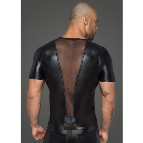 Power Wetlook Men T-shirt With 3D Net - Image 3