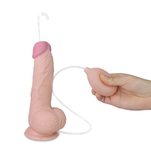 Soft Ejaculation Cock With Ball 8in - Image 5