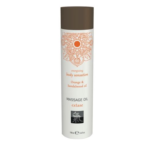 Shiatsu Massage Oil Extase Orange And Sandalwood Oil 100ml
