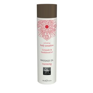 Shiatsu Massage Oil Warming Coriander And Sandalwood Oil 100ml