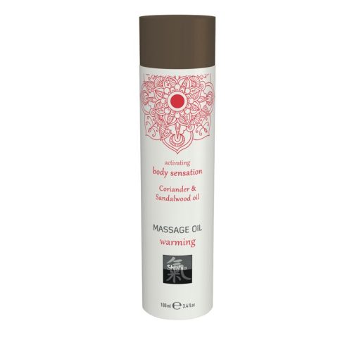 Shiatsu Massage Oil Warming Coriander And Sandalwood Oil 100ml