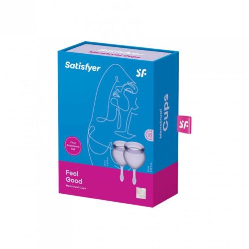 Feel Good Menstrual Cup Transparent 2pcs - Image 4