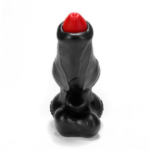 Woof Hollow Plug w Stopper Black Red - Image 5