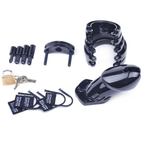 Male Chastity Kit Black - Image 4