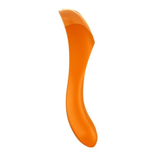 Satisfyer Candy Cane Finger Vibe Orange - Image 3