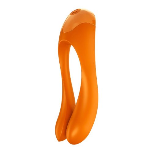 Satisfyer Candy Cane Finger Vibe Orange - Image 5