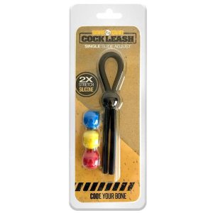 Cock Leash Single Black