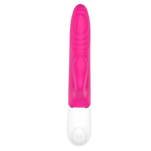 Lighter Thrusting Rabbit Vibrator Pink - Image 3