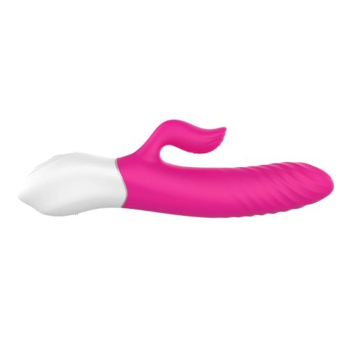 Lighter Thrusting Rabbit Vibrator Pink - Image 4