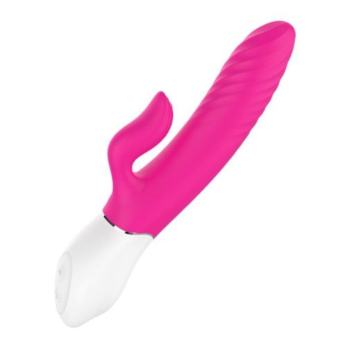 Lighter Thrusting Rabbit Vibrator Pink - Image 5