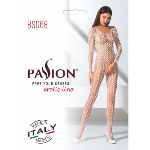 Bodystocking BS068 White - Image 3