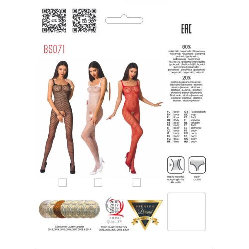 Bodystocking BS071 White - Image 5