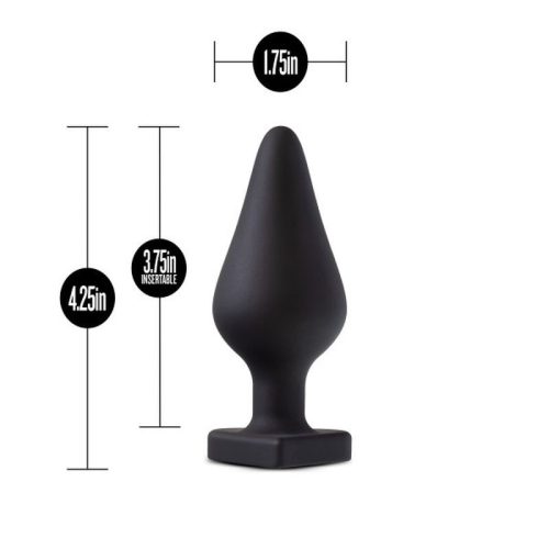 Temptasia Fuck Me Butt Plug Black - Image 3