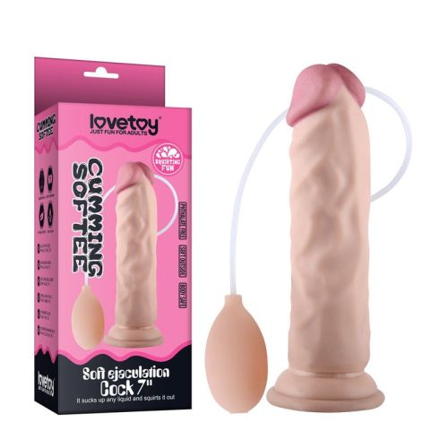 Soft Ejaculation Cock With Ball 8.5in - Image 5