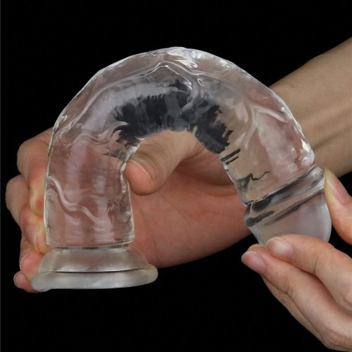 Clear Dildo 7in - Image 4
