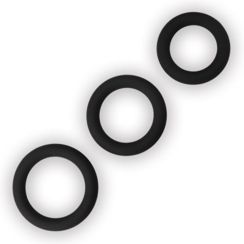 Silicone 3 Pc Cock Ring Set - Image 4