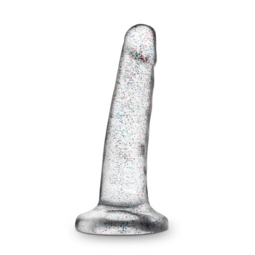 Naturally Yours Glitter Dong Clear 5.5in - Image 3