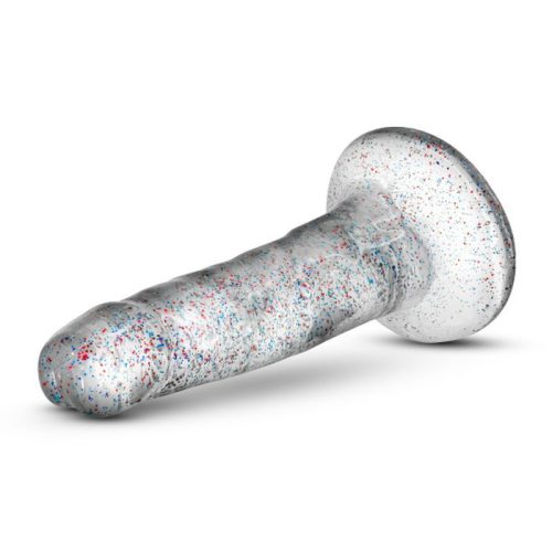 Naturally Yours Glitter Dong Clear 5.5in - Image 4