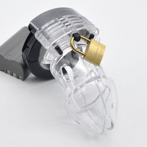 Brutus Alpha Chastity Cage Clear - Image 3