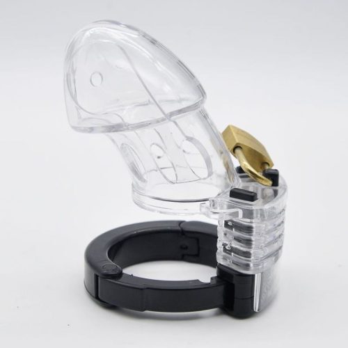 Brutus Alpha Chastity Cage Clear - Image 4