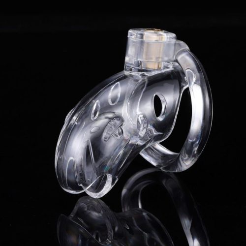 Brutus Shark Chastity Cage Clear - Image 3