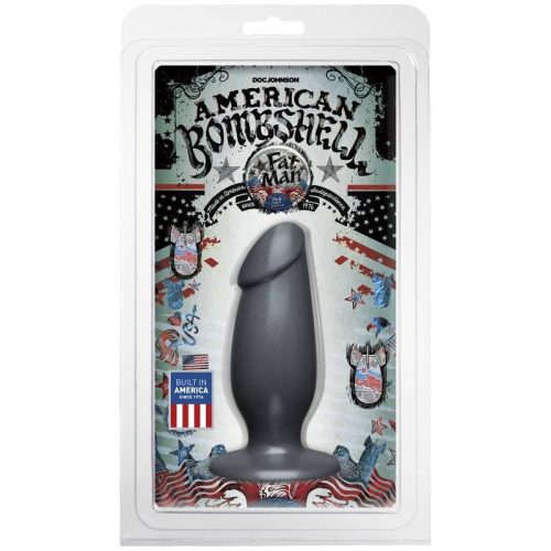 Fat Man Anal Plug Gun Metal - Image 3