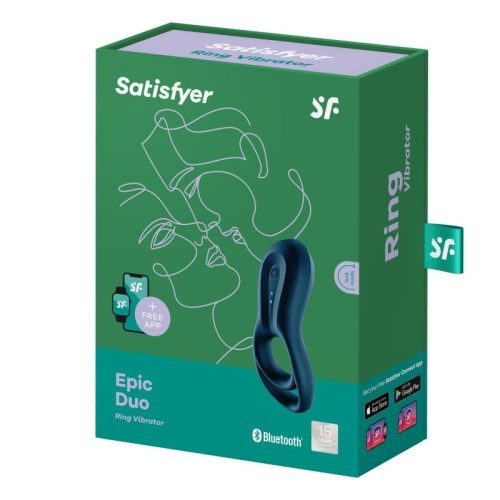 Satisfyer Epic Duo Cockring w Bluetooth Connect App - Image 6