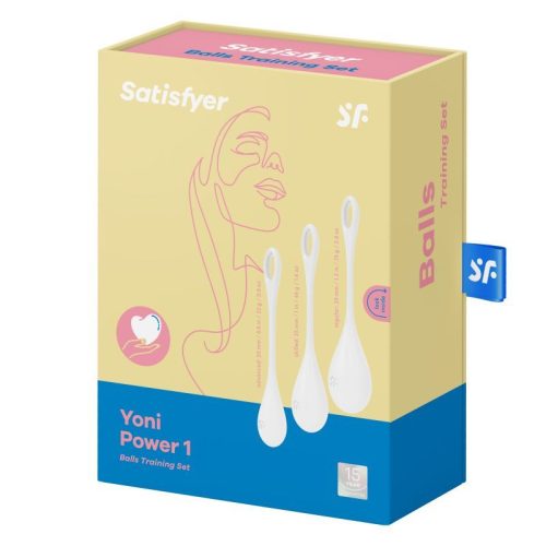 Satisfyer Yoni Power Balls 1 White 3 Pc Set - Image 5