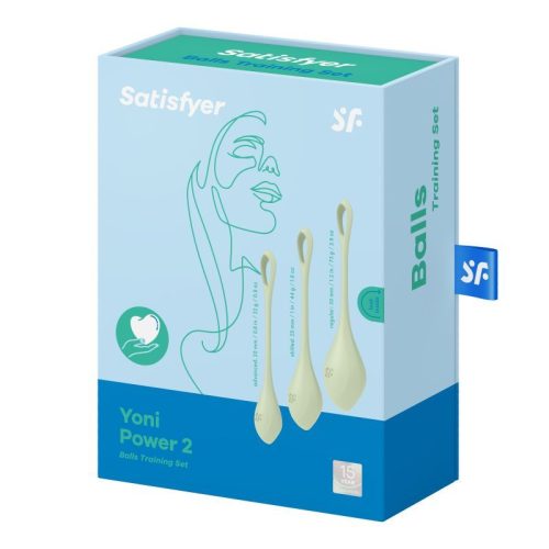 Satisfyer Yoni Power Balls 2 Green 3 Pc Set - Image 6