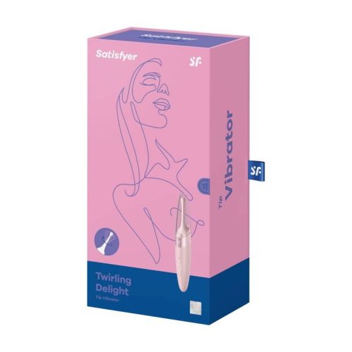 Satisfyer Twirling Delight Tip Stimulator Rose - Image 5