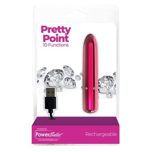 Pretty Point 4in Power Bullet Pink - Image 4